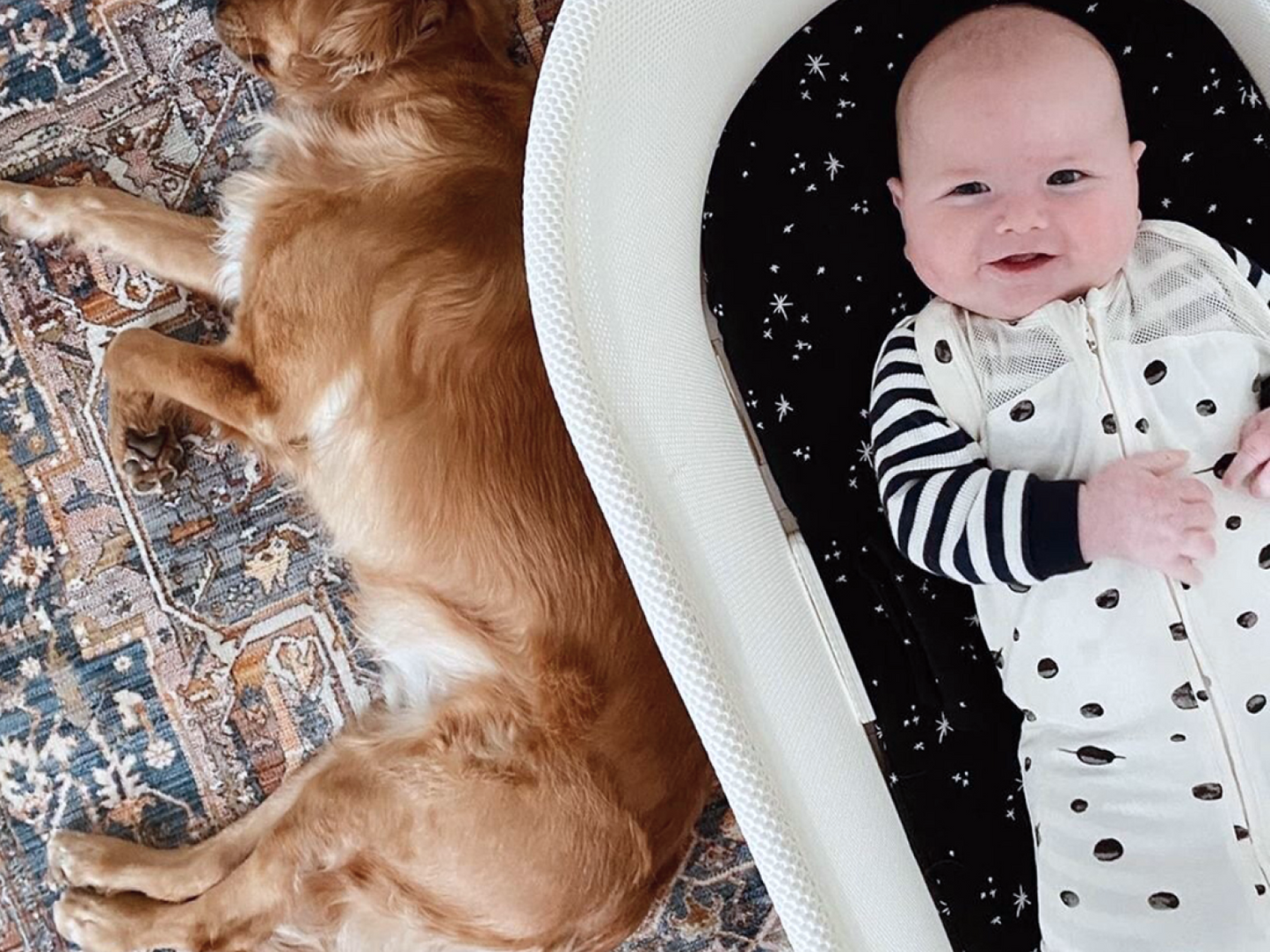 100% Organic Cotton SNOO Baby Cot Fitted Sheet